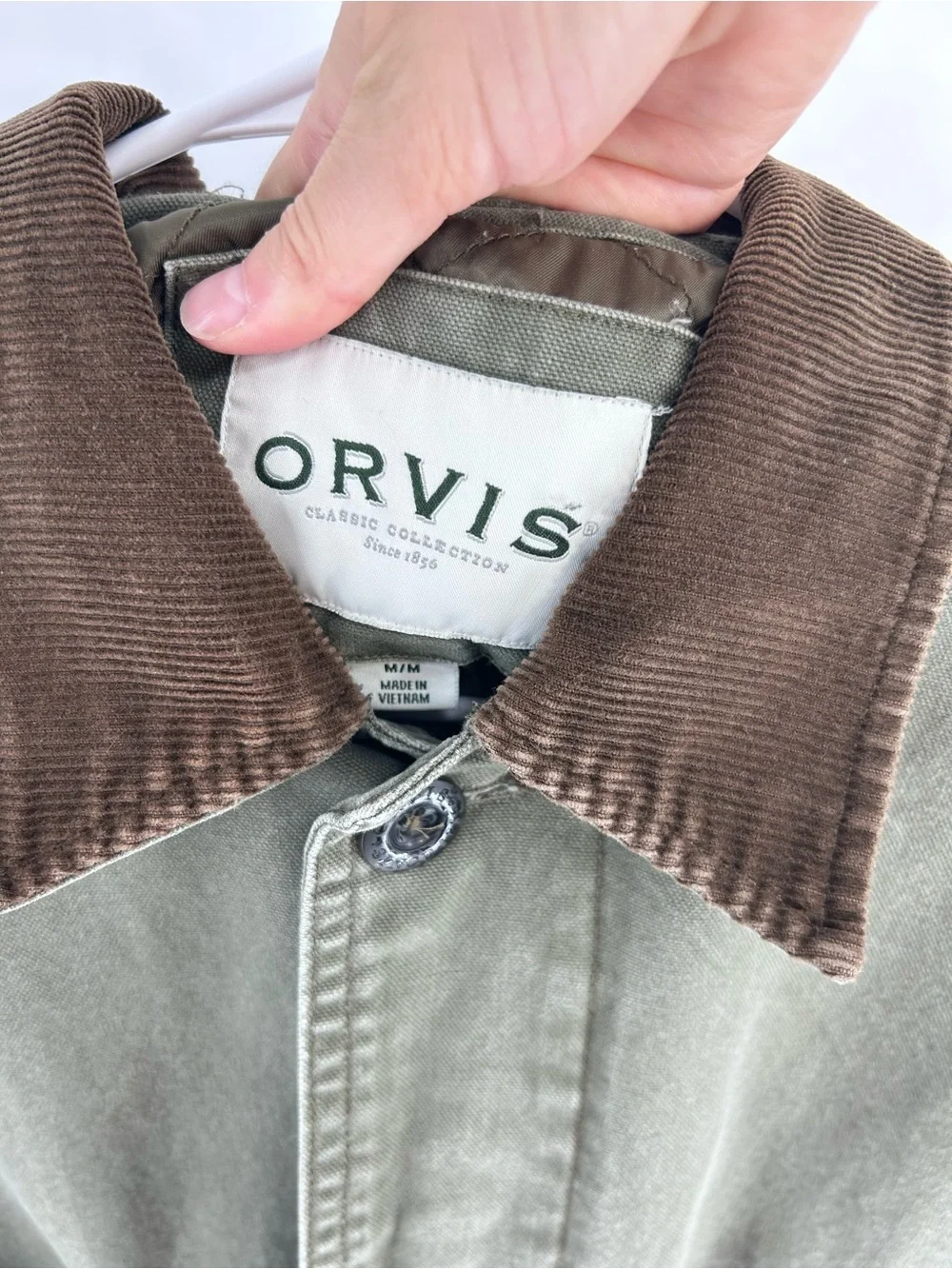 Orvis Classic Collection Barn Chore Coat - Green - Size medium
